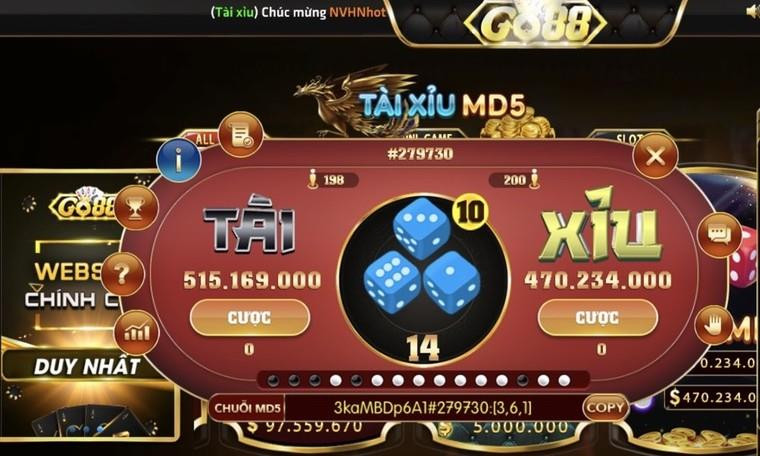Chiến thuật chơi tài xỉu MMOO hiệu quả